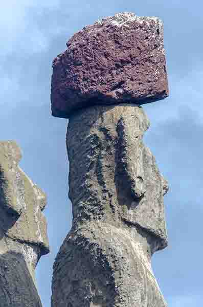 83 - Chile - isla de Rapa Nui o Pascua - Ahu Tongariki
